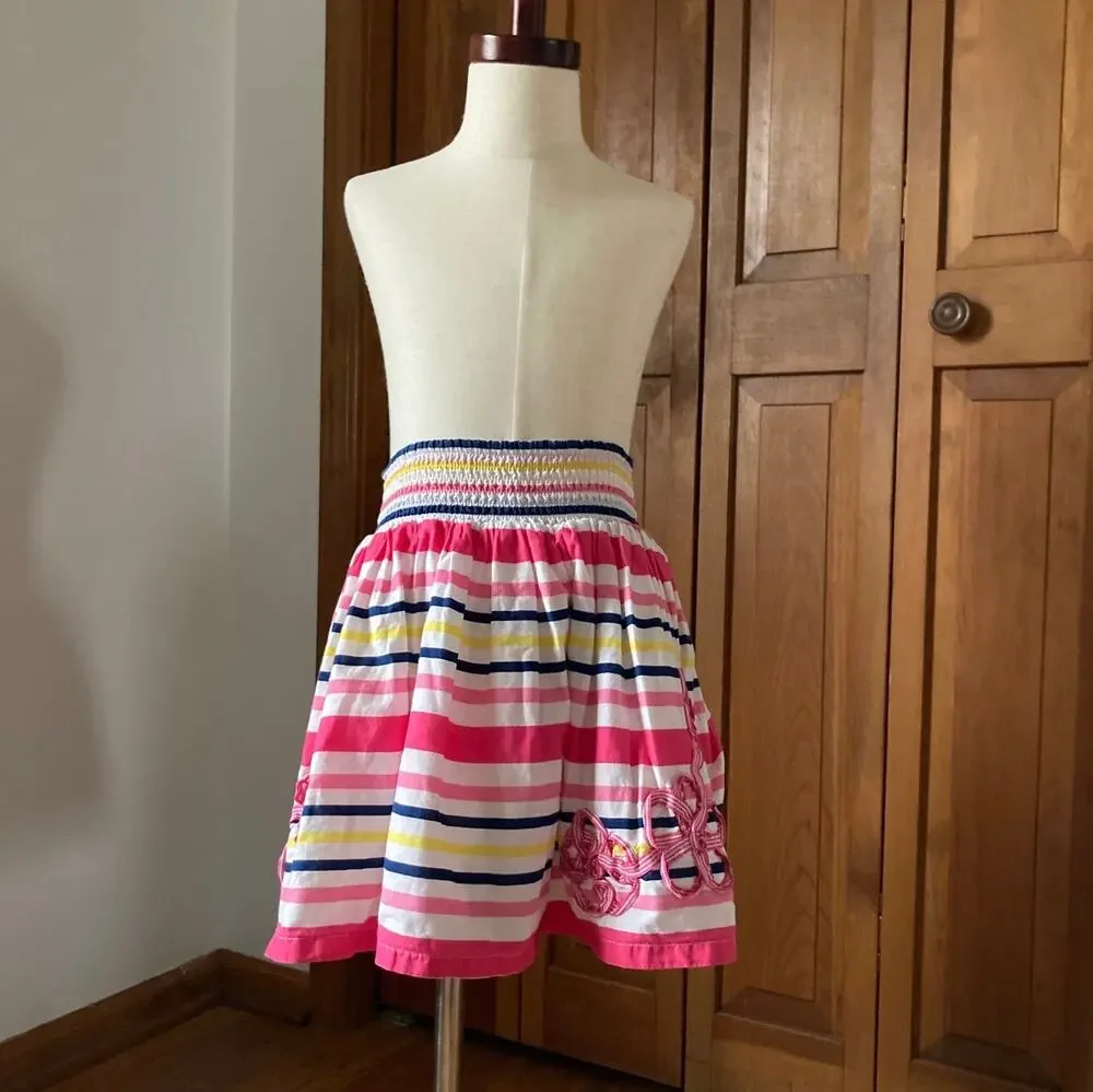 The Children’s Place Striped Pull On Skirt, Size 8